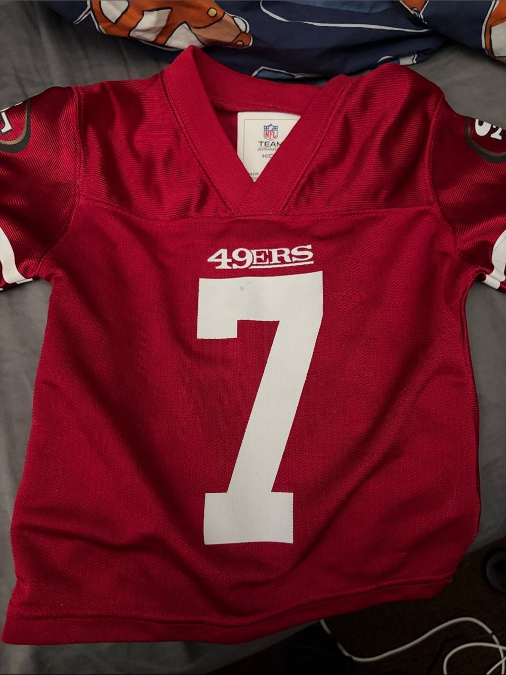 NFL Kids San Francisco 49ers Red Jersey #7